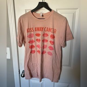 Kiss Away Cancer Zeta Tee